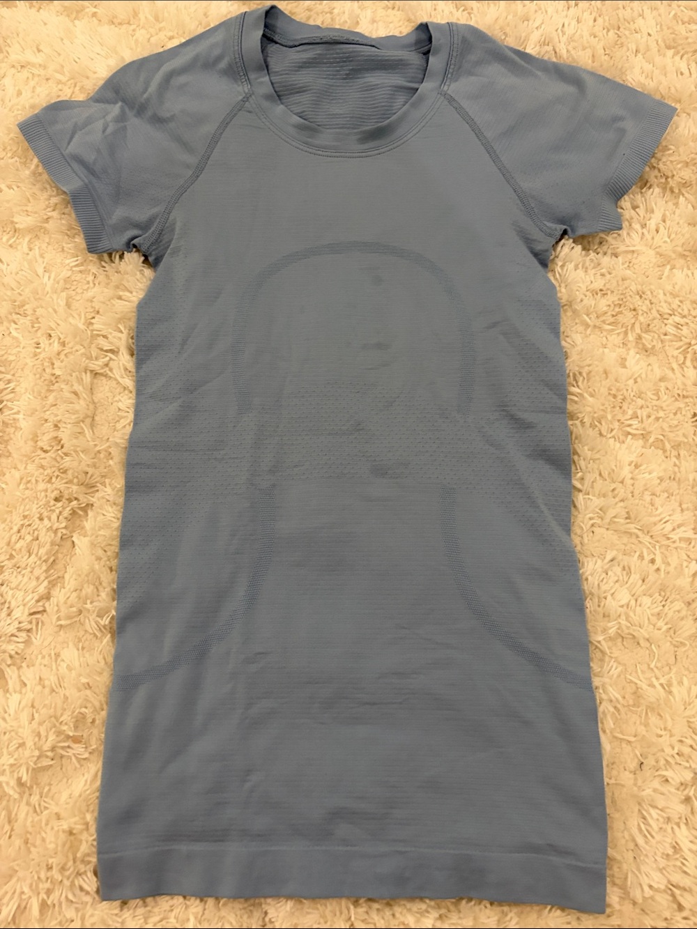 lululemon swiftly tech light blue (color much prettier in person)